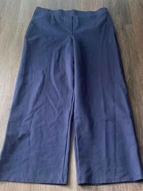 By Design blue wide legged pants
